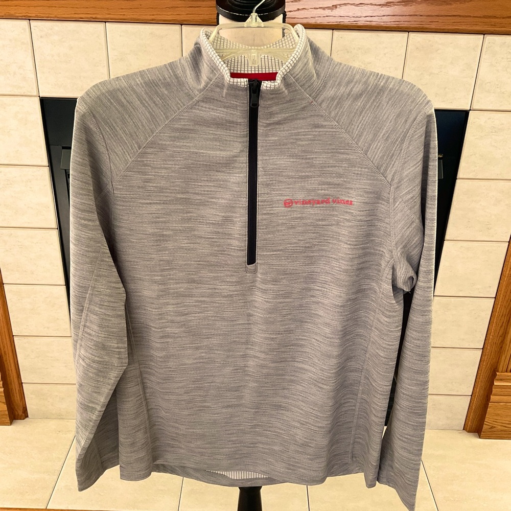 Vineyard Vines Performance Men’s SanKaty 1/2 Zip Pullover, Sz S